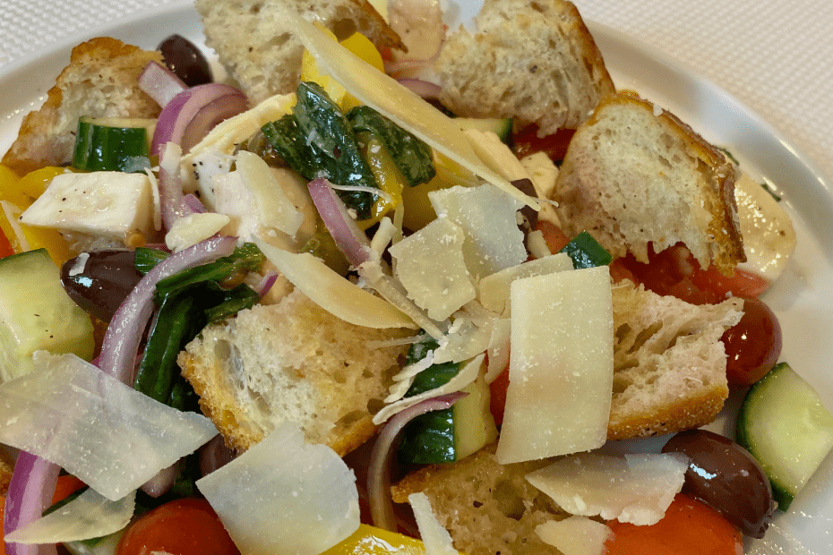Tiny Chefs - Classic Tuscan Panzanella Salad